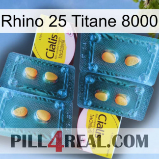 Rhino 25 Titanium 8000 cialis5